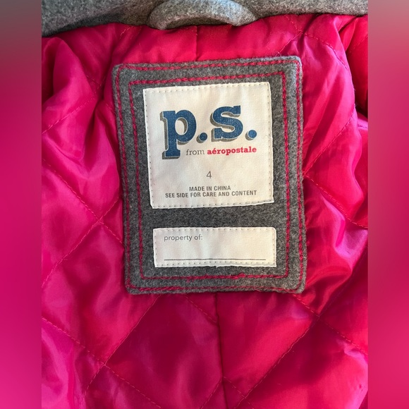 Aeropostale wool peacoat. 4T. - Picture 7 of 8